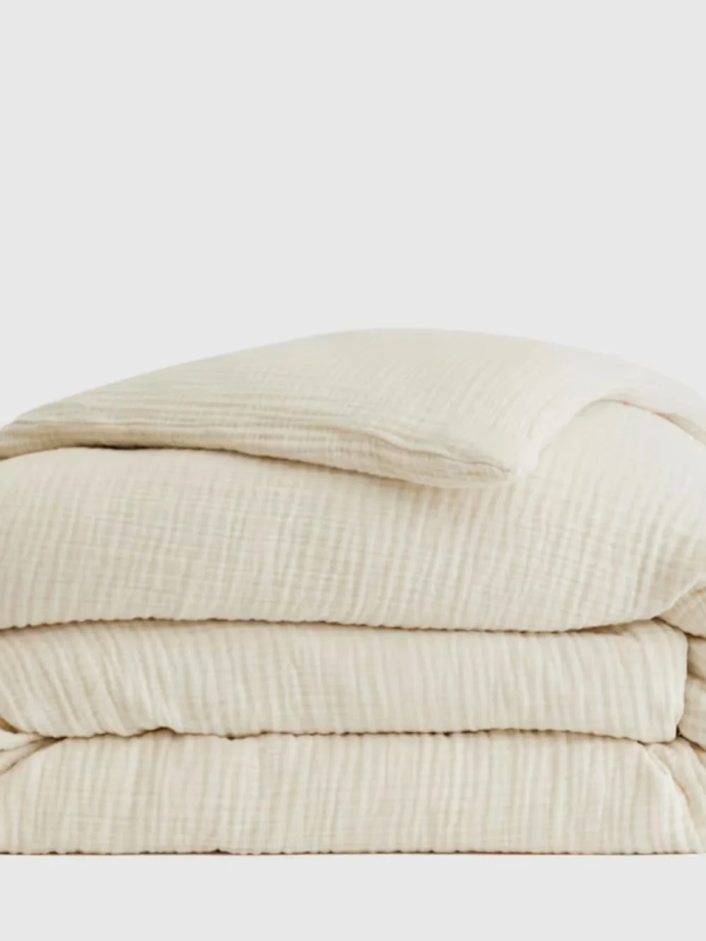 Quince Organic Cotton Gauze Duvet Cover - King / Cal King
